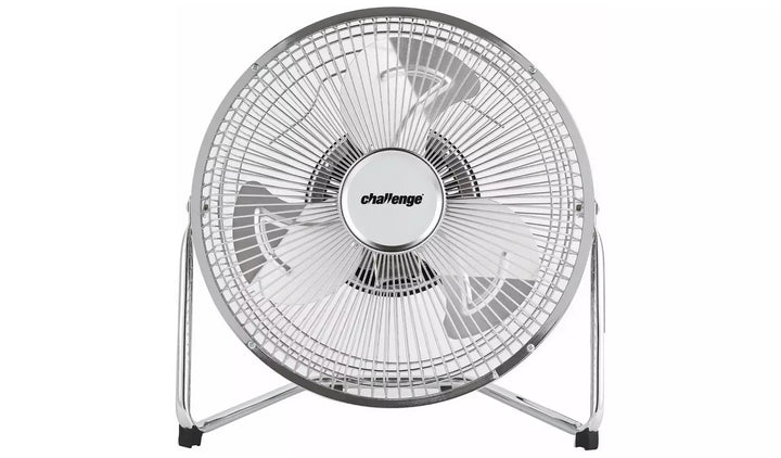 Challenge Chrome Desk Fan - 9 Inch