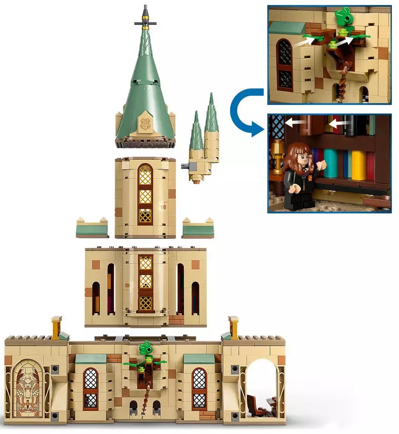 LEGO Harry Potter Hogwarts: Dumbledore's Office Set 76402 (Brown Box)