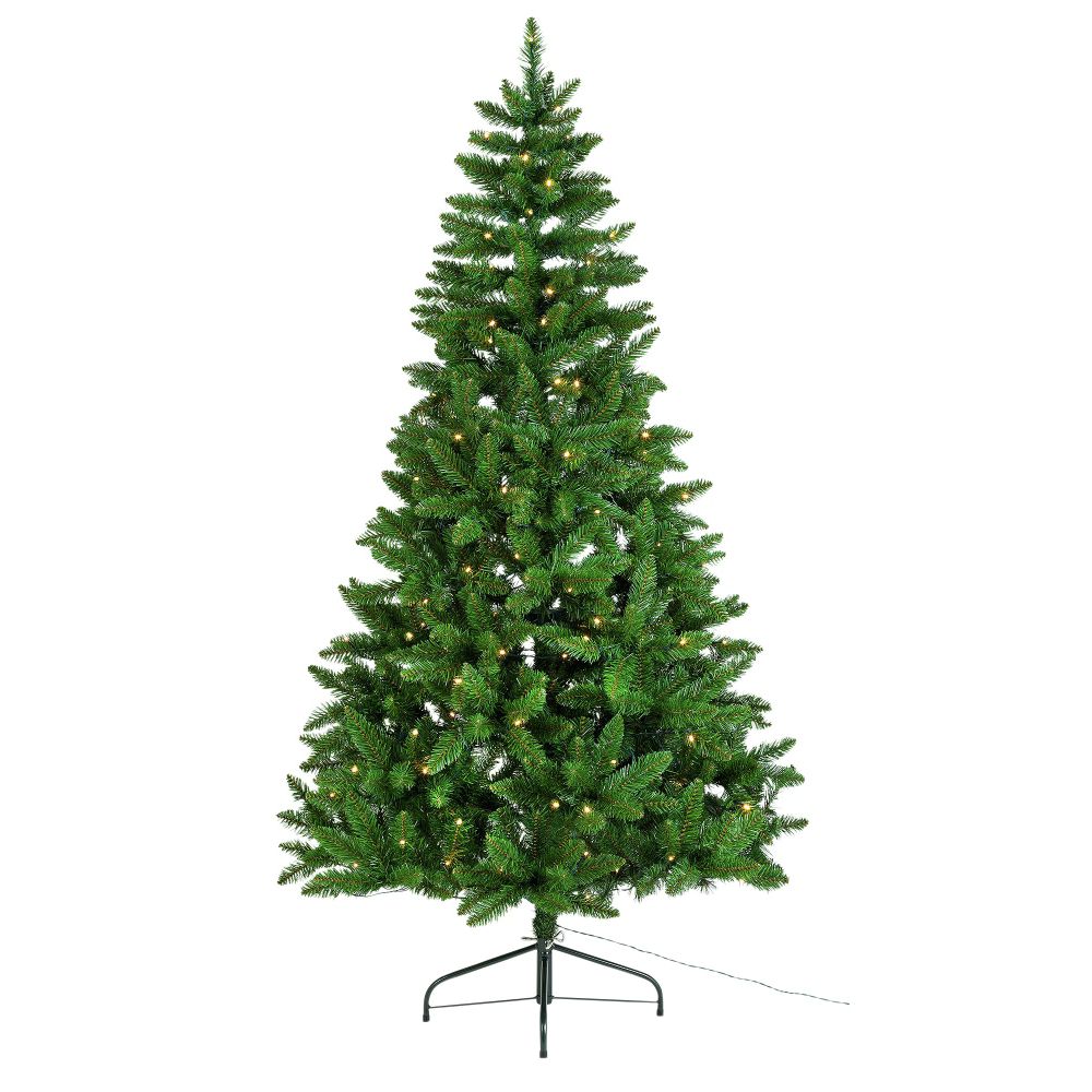 Green Spruce 180 Light Pre-lit Christmas Tree - 6ft