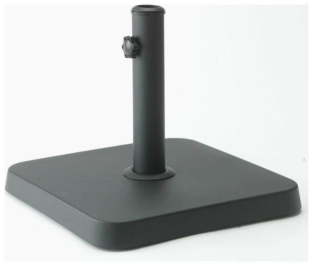 Home Concrete Parasol Base - Black