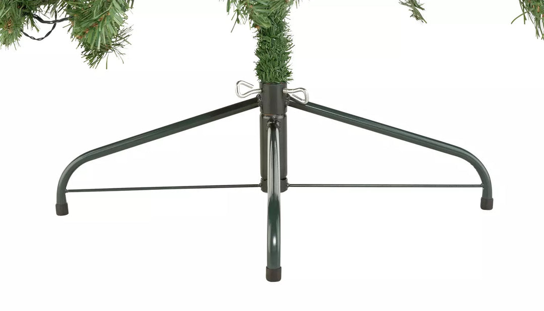 Habitat 6ft Pre-Lit Half Christmas Tree - Green