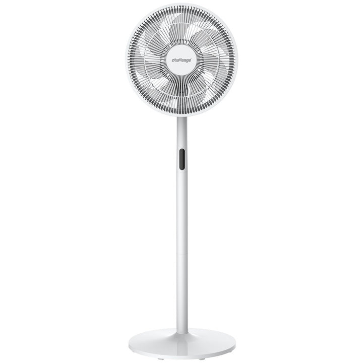 Challenge 16in Pedestal Digital Fan With Remote Control - White