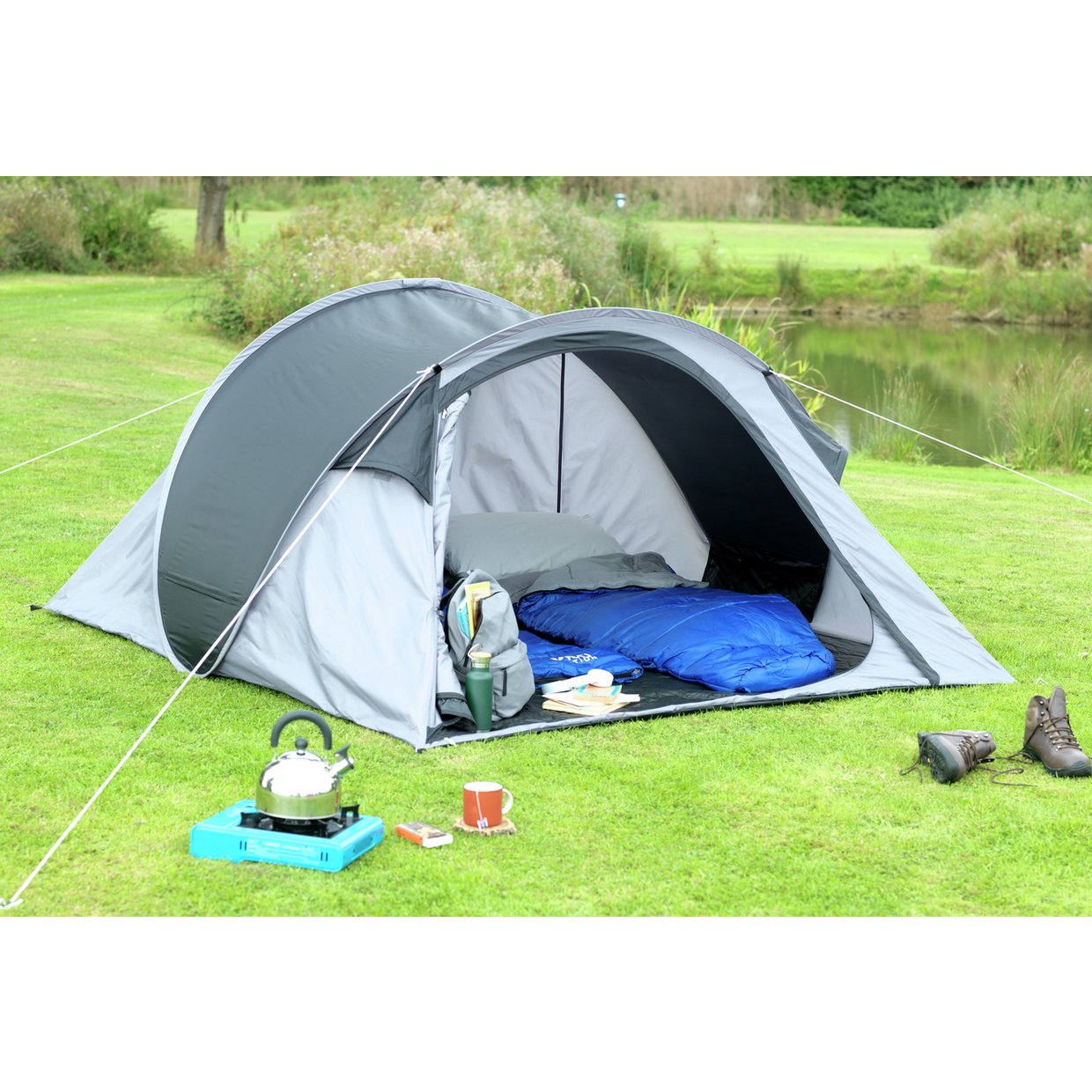 Pro action shop 4 man tent