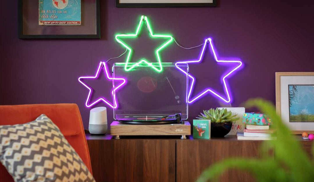 Home 3 Pack Christmas Rhapsody Neon Stars