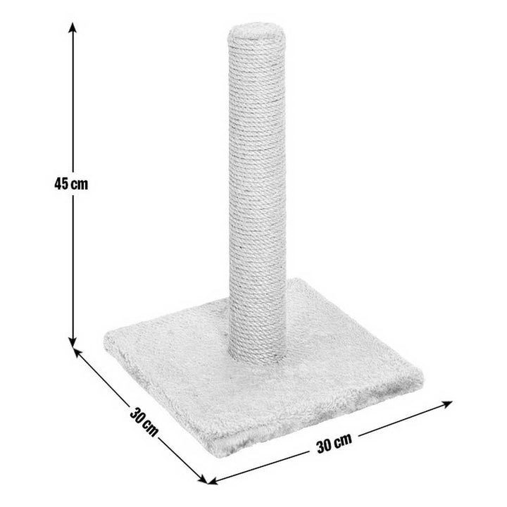 Home Cat Scratching Post - Grey & Brown