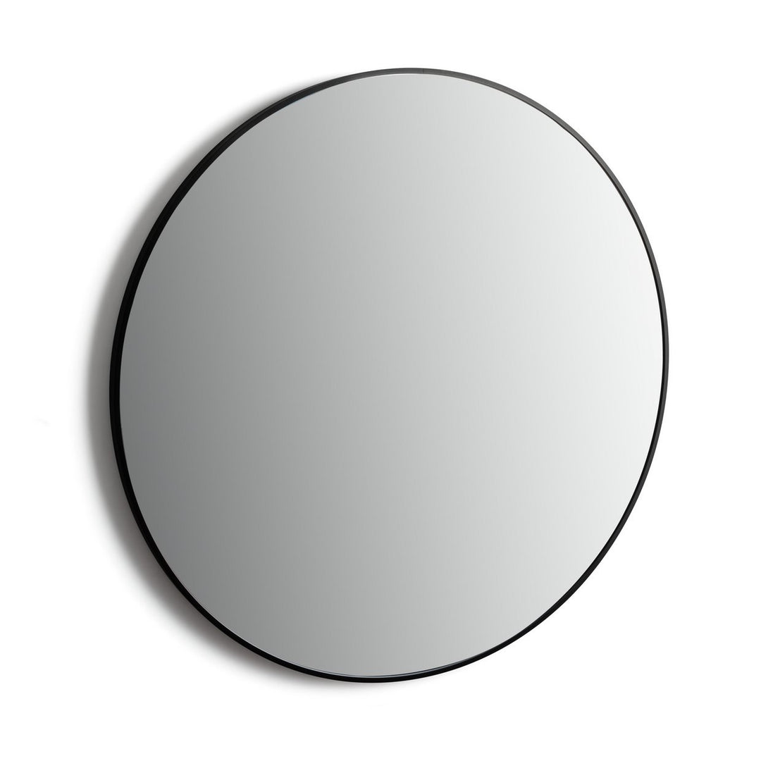 Habitat Katun Round Black Wall Mirror 80cm x 80cm