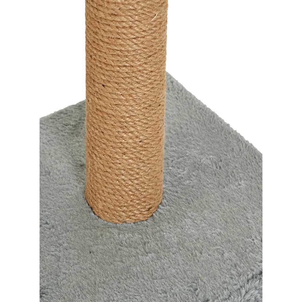 Home Cat Scratching Post - Grey & Brown