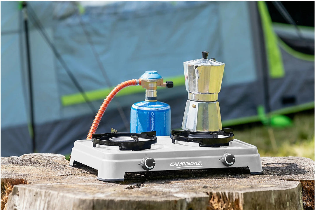 Campingaz Camping Cook CV, Double Burner, Camping Stove