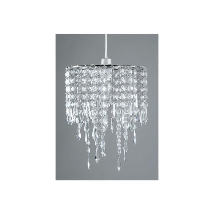 Home Beaded Ceiling Light Shade - Clear