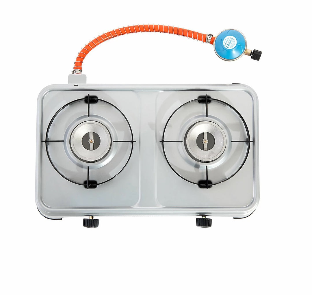 Campingaz Camping Cook CV, Double Burner, Camping Stove