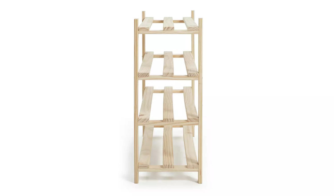 Habitat Karee 4 Shelf Shoe Storage Rack - Pine