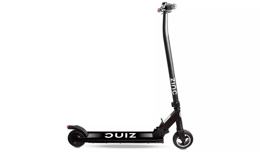 Zinc Eco 6 Inch Solid Rubber Electric Scooter - Black