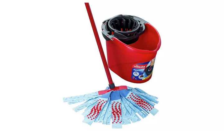 Vileda 3 Action Supermocio Mop, Bucket and Wringer