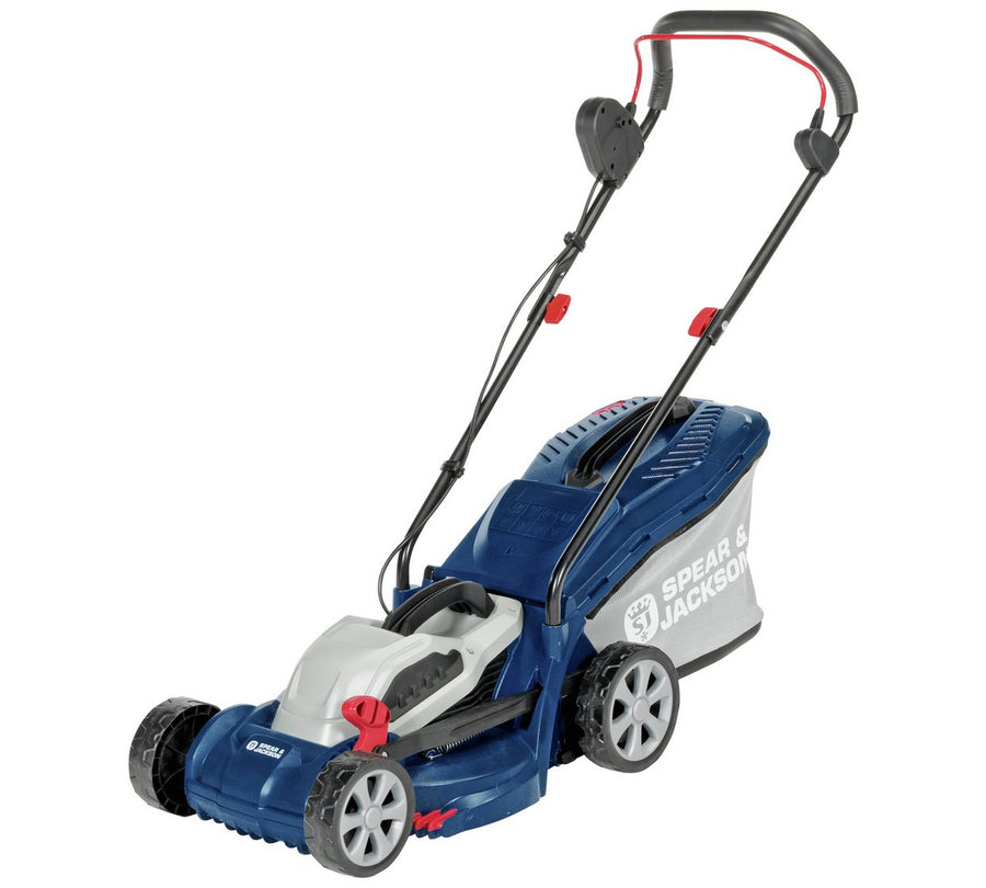 Spear & Jackson S1232ER 32cm Corded Rotary Lawnmower - 1200W