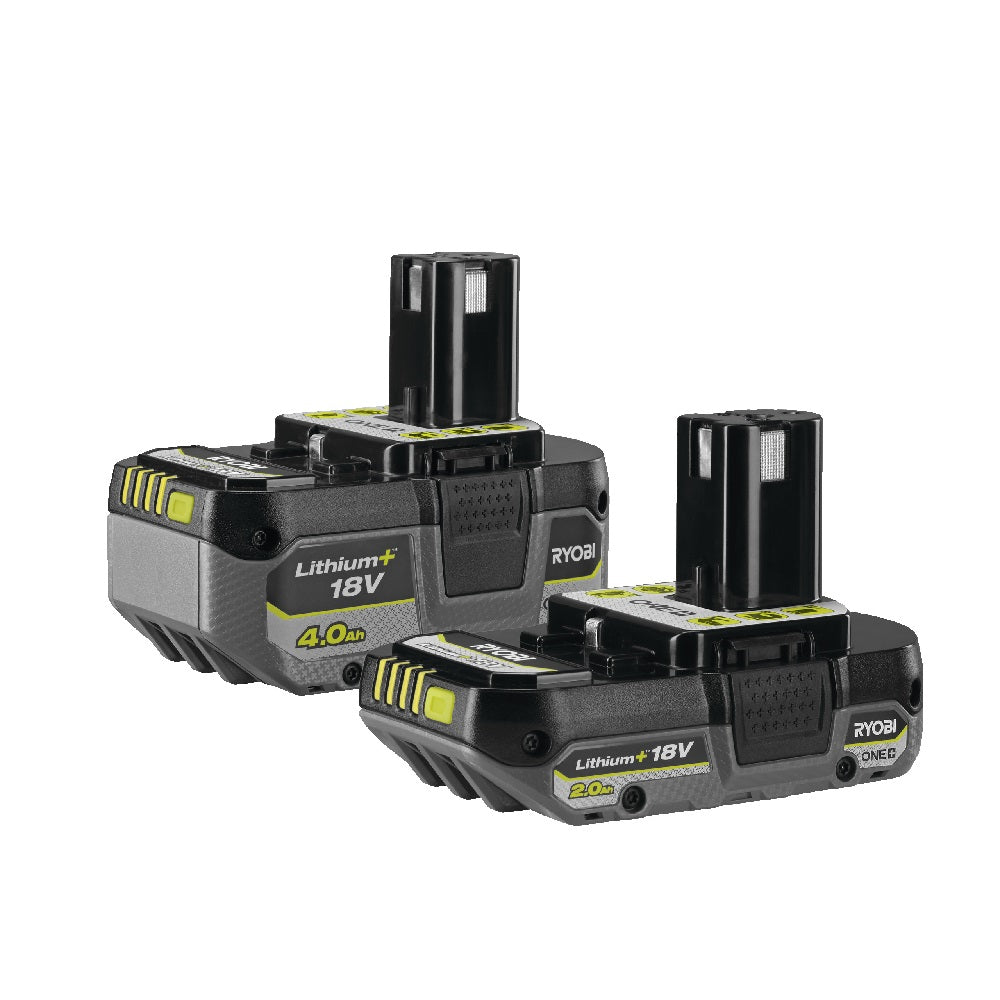 Ryobi RB18242X 18V ONE Lithium 4.0Ah 2.0Ah Battery Dual Pack