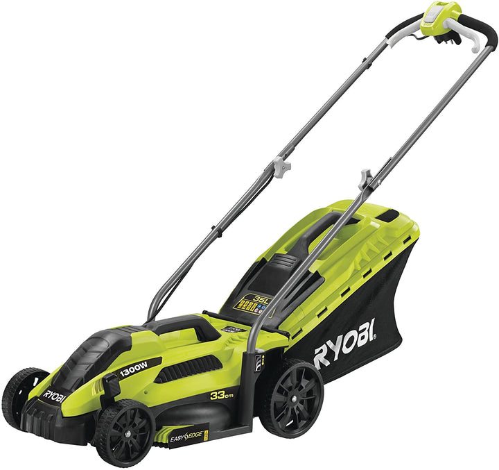 Ryobi RLM13E33S 33cm Corded Rotary Lawnmower - 1300w