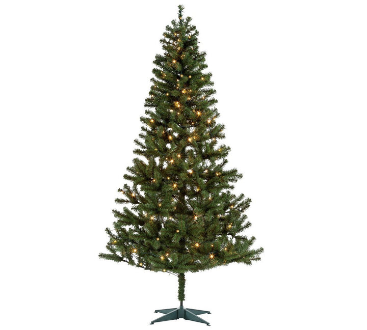 Habitat Nordland 7ft Pre-Lit Christmas Tree - Green