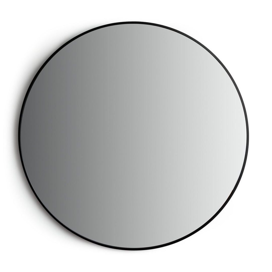 Habitat Katun Round Black Wall Mirror 80cm x 80cm