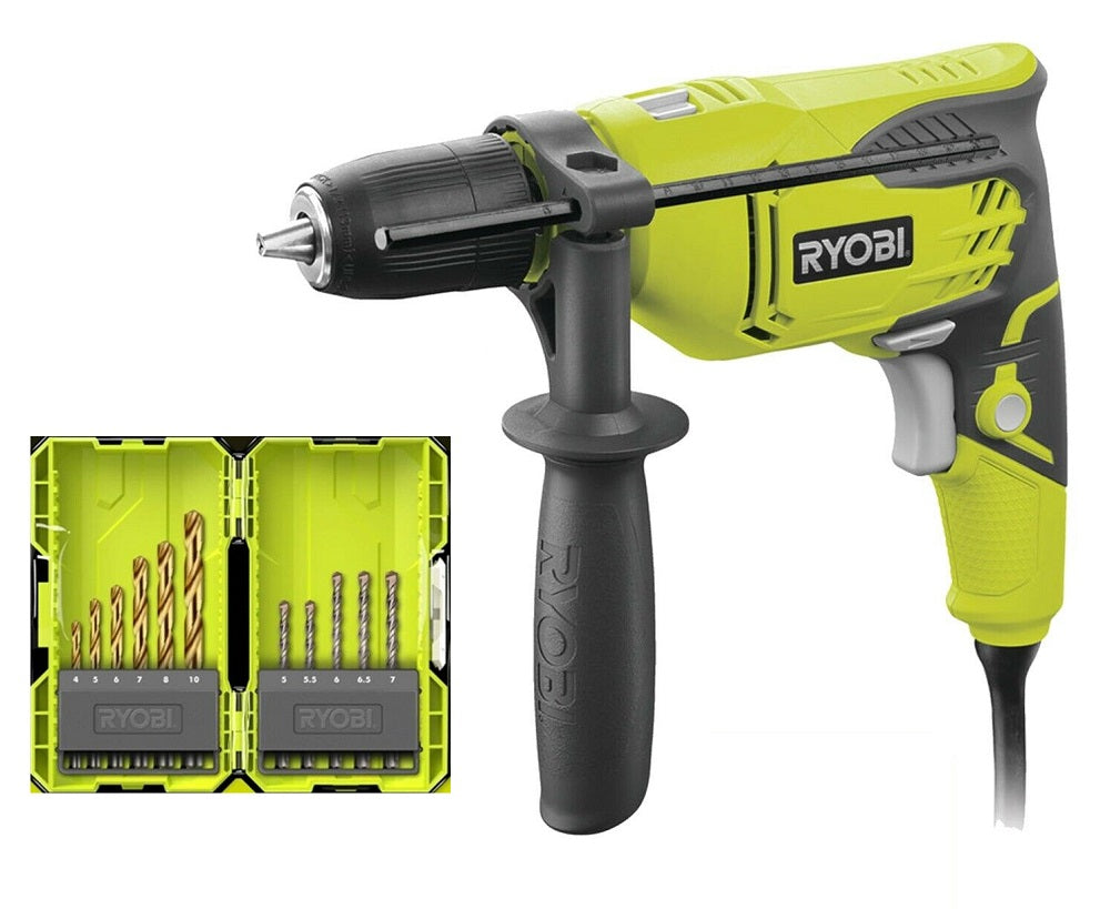 Ryobi 800w 13mm corded hammer drill sale