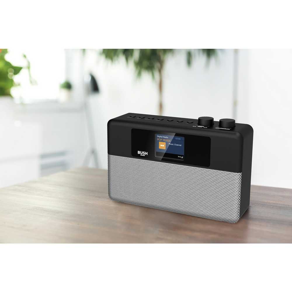 Bush DAB+ Radio - Black