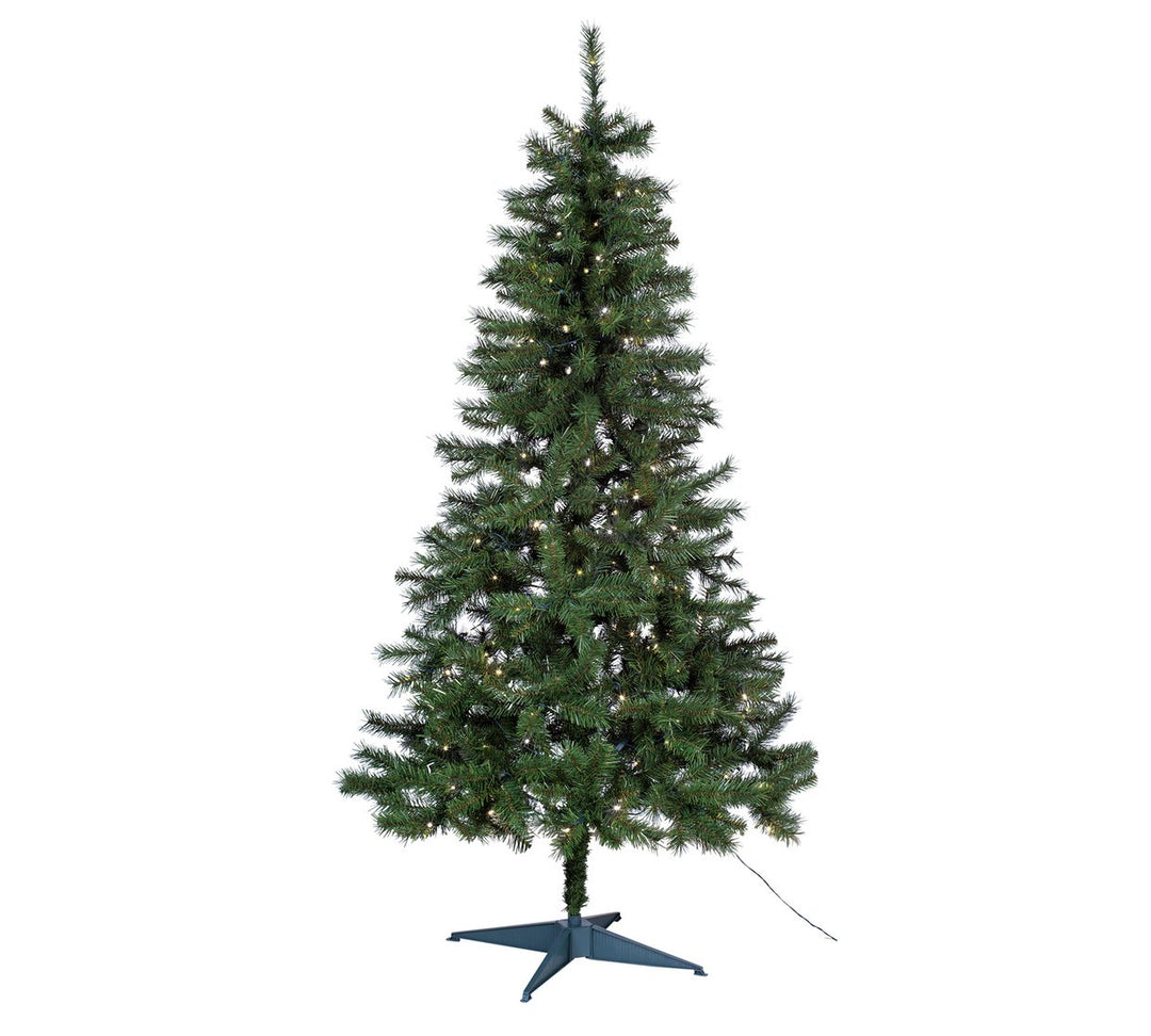 Home Nordland 6ft Pre-Lit Christmas Tree - Green