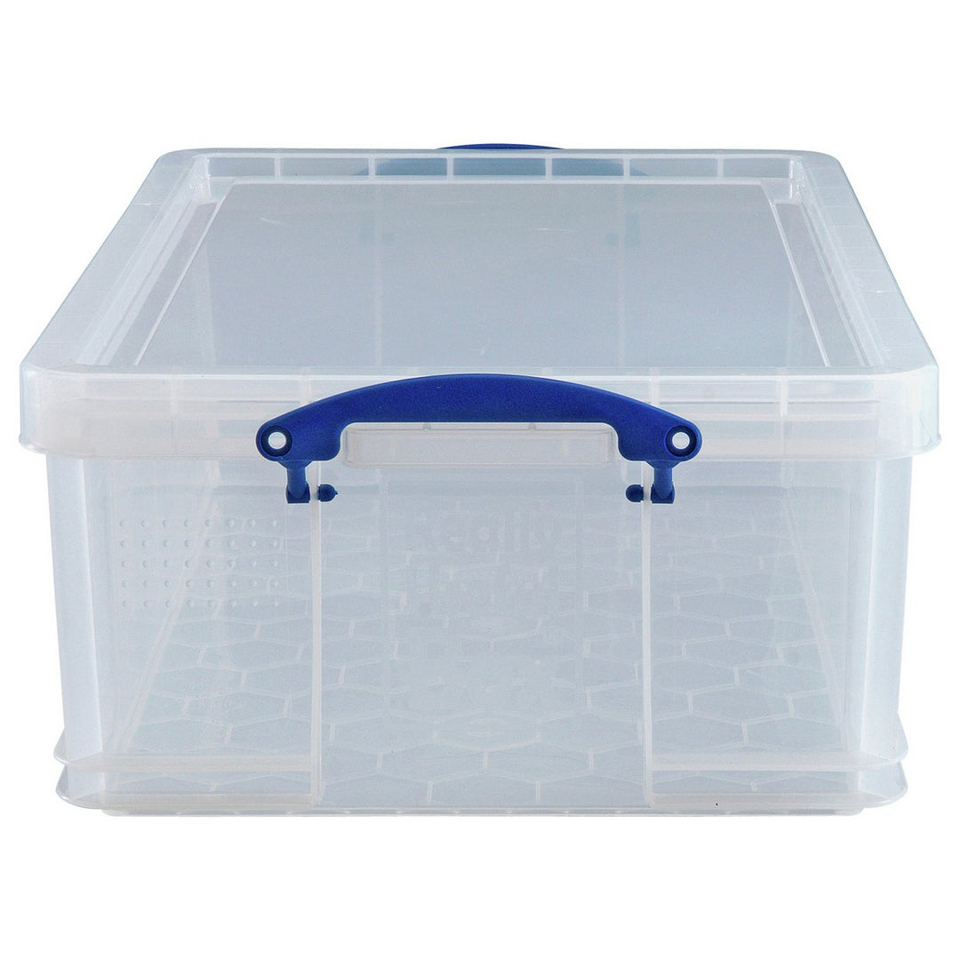 Really Useful 50 Litre Plastic Storage Box - Clear